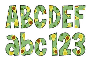 Avocado Fusion Font