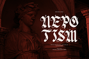 Kejddart | Blackletter Typeface, a Blackletter Font by Denustudios (Thumbnail 2 of 12)
