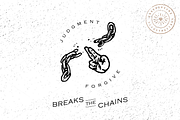 Breaks the Chains + texture, an Education Illustration by Andree Salazar (Thumbnail 2 of 3)