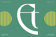 Tangled Rockaway Vintage Serif Font, a Serif Font by SilverStag Type Foundry (Thumbnail 5 of 18)
