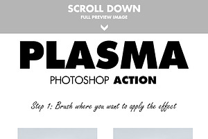 Plasma Photoshop Action