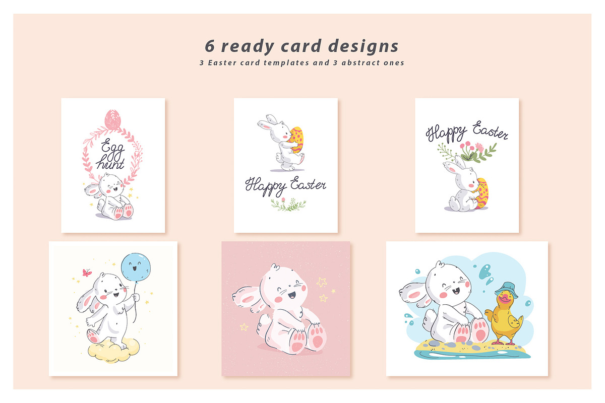 pretty bunny kit, an Animal Illustration by Funnystore (Photo 12 of 17)