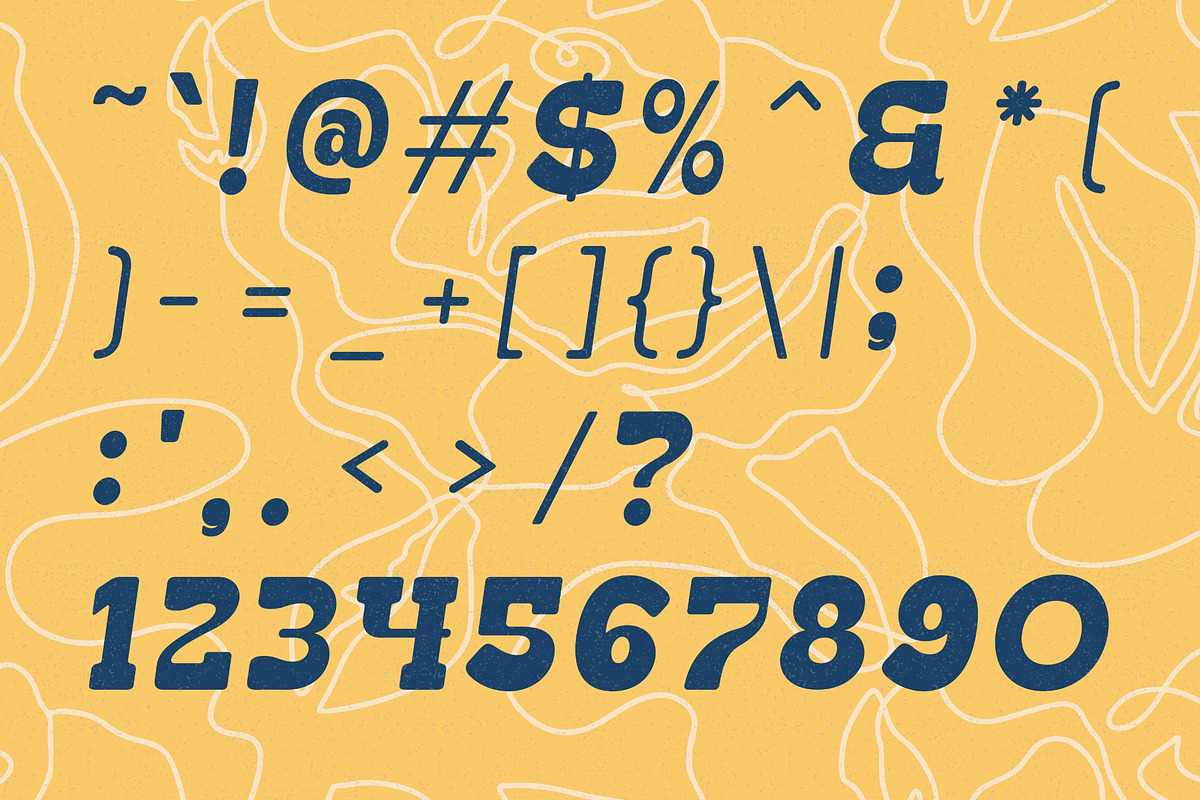 Jocked - Fun Retro Display Font, a Font by Glyphminds Studios (Photo 12 of 13)