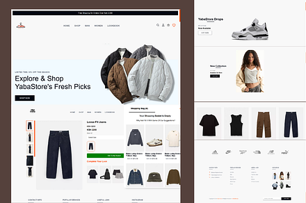 YabaStore-Clothes ECommerce Template