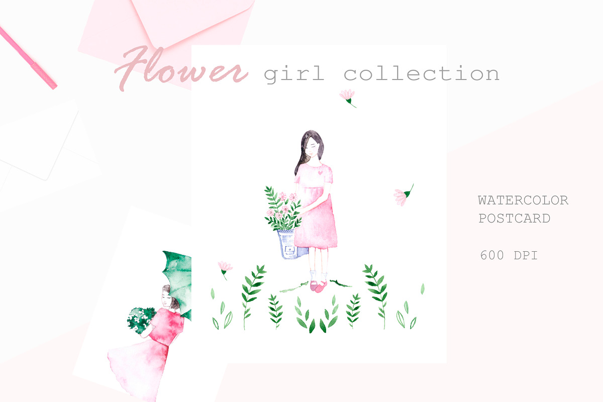 Flower girl collection, a Person Illustration by Knysh Ksenya (Photo 7 of 14)