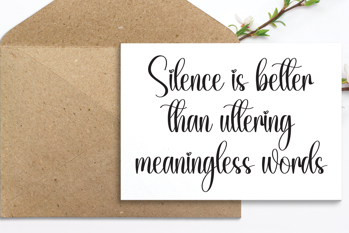 Bunnyish | Script Font, a Handwritten Font by Scratchones (Photo 5 of 9)