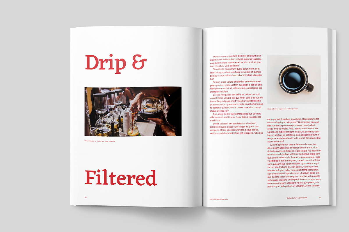 COFFEE CULTURE MAGAZINE, a Magazine Template by MashMish Studio (Photo 22 of 26)