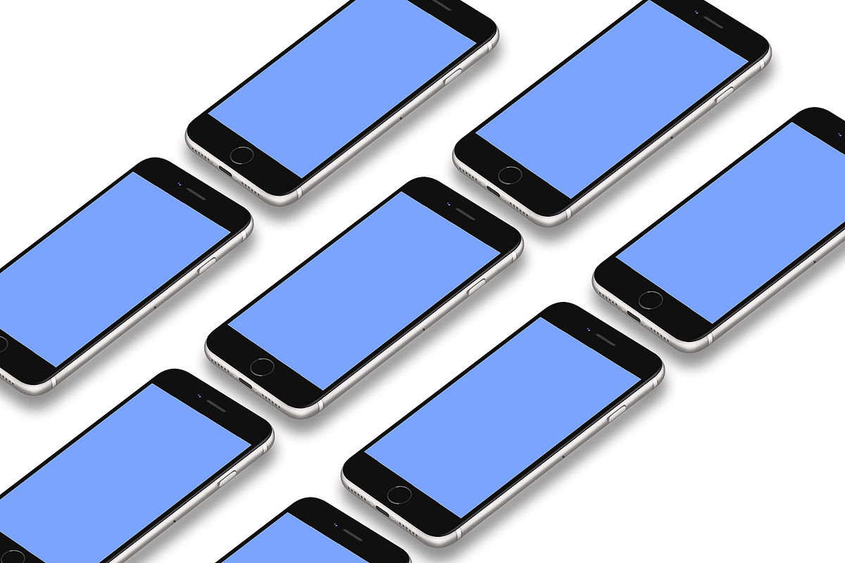 3D iPhone Presentation Mock-Up 22, an iPhone Mockup by Graphicsworld125 (Photo 4 of 9)