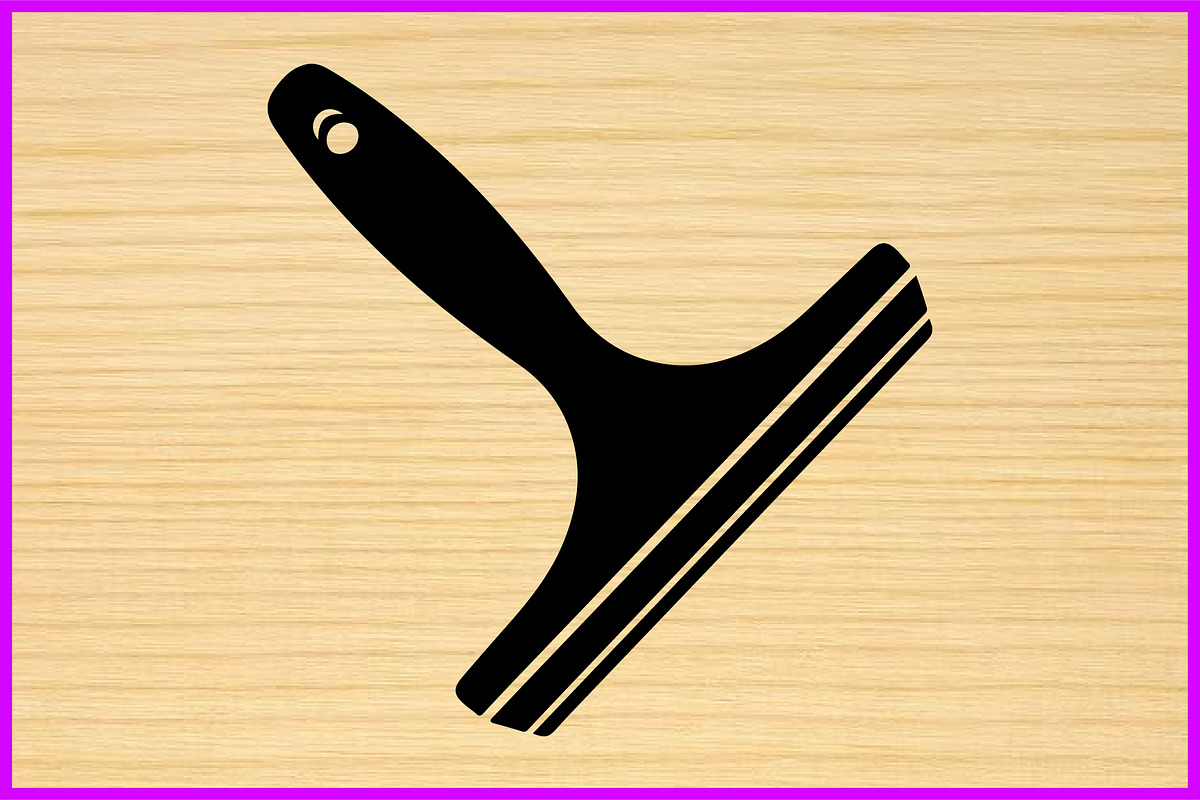 50 Squeegee Silhouette Clipart Set, an Illustration by Designer_Momina (Photo 3 of 4)