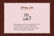 Whimsy Love Design Kit, a Decorative Illustration by PeDe Designs (Thumbnail 7 of 12)