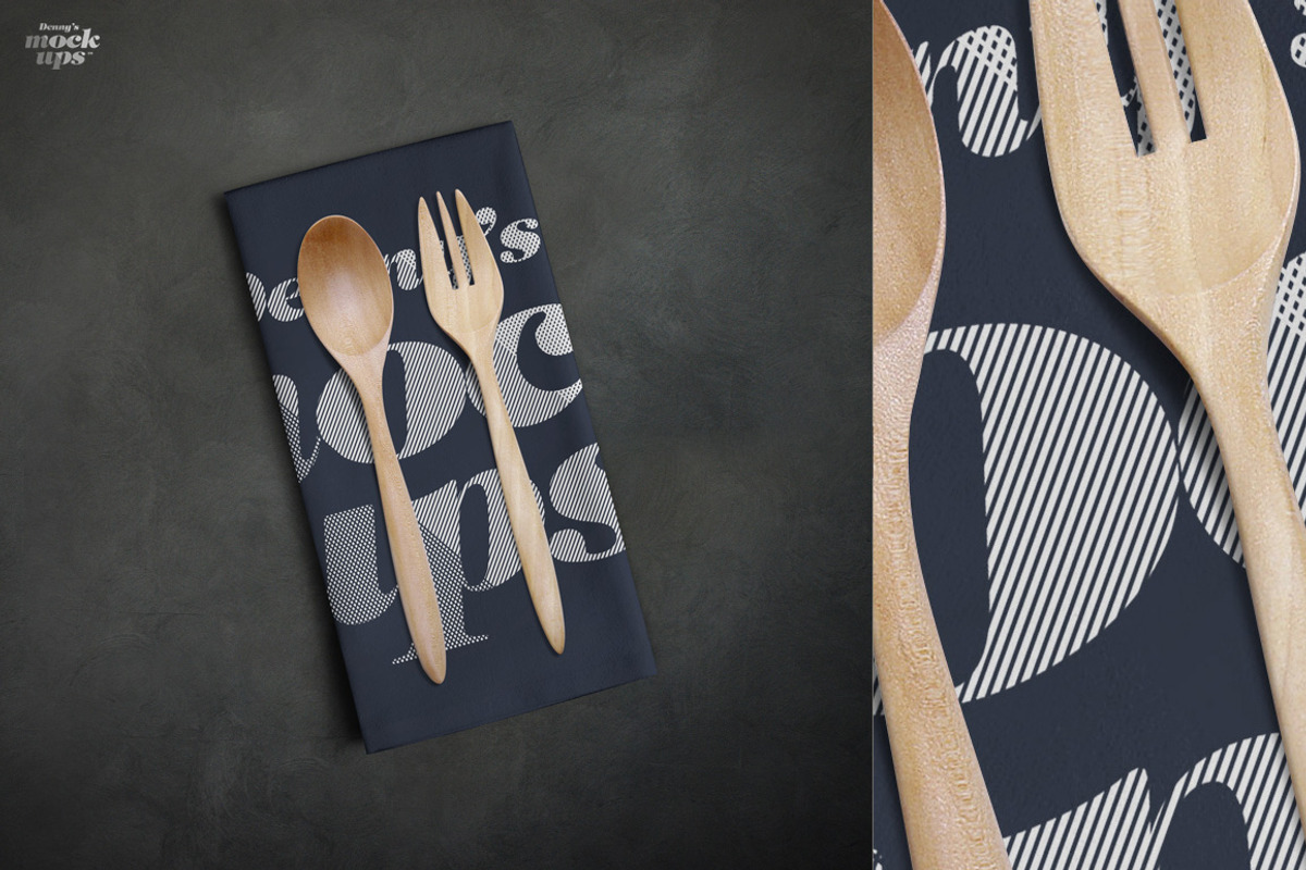 Flour Sack Towel Mockup, a Product Mockup by Denny's Mock-ups (Photo 5 of 10)