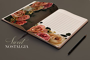 Nostalgia Rose Floral Clip Art, an Object Graphic by Eclectic Anthology (Thumbnail 14 of 14)