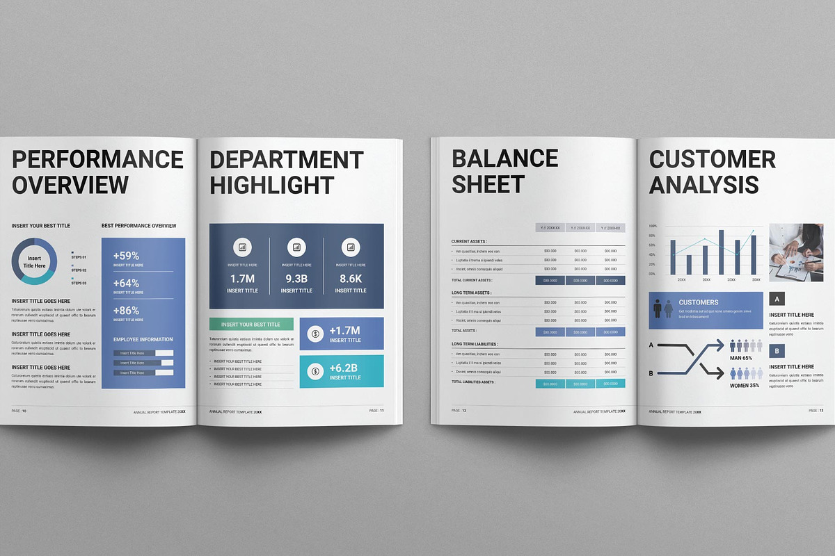 Annual Report Template - 16 Pages preview 5