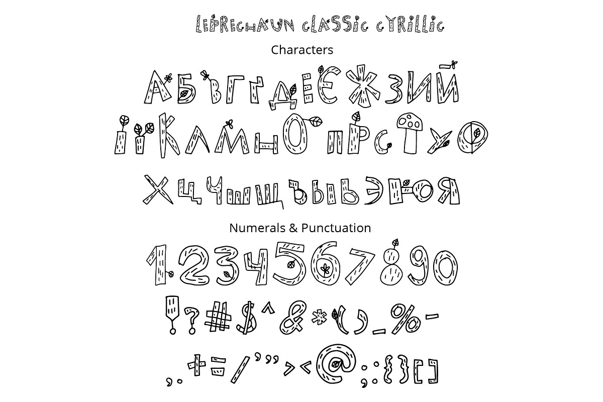 Leprechaun color font, a Font by Malena (Photo 5 of 7)
