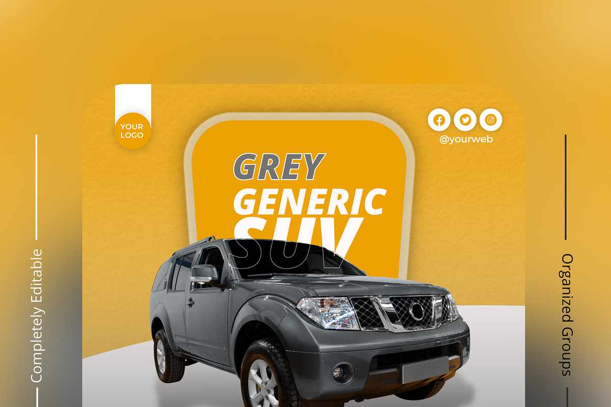 Automotive & Tech Design Templates I, a Social Media Template by Exceptionalways (Photo 11 of 36)