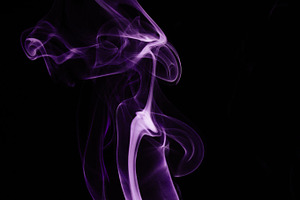 Smoke trails  dragon featuring abstract, black background, and curls