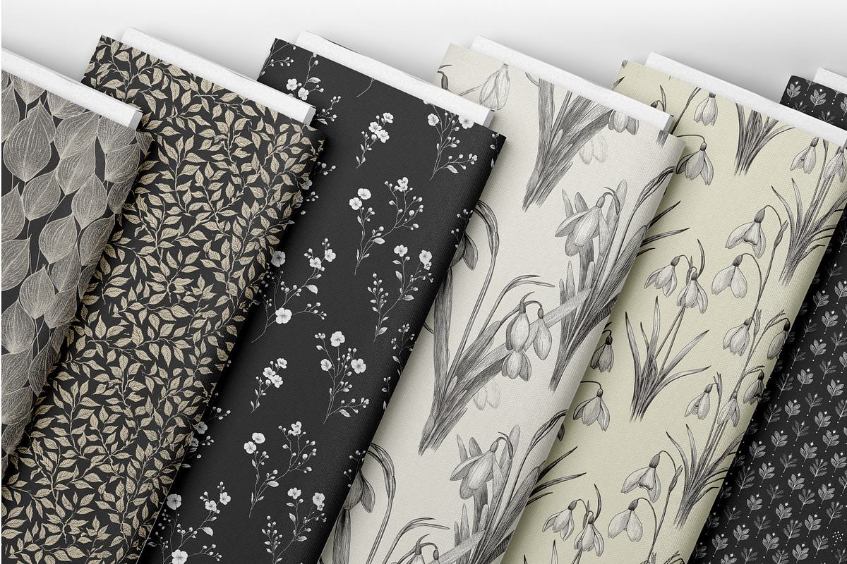 6 Seamless Pattern: Delicate Cream, a Pattern Graphic by StudioCitra (Photo 4 of 10)