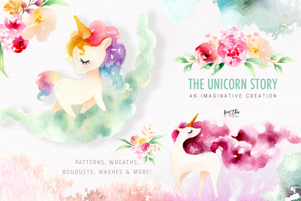 The Unicorn Story, an Illustration by Kim Thoa Designs (Photo 1 of 11)