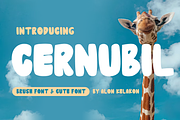 Cernubil, a Handwritten Font by alon kelakon (Thumbnail 1 of 6)