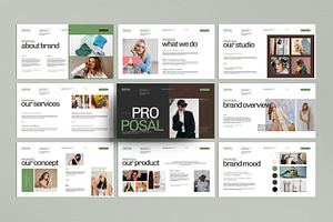 Brand Proposal Presentation Template, a Presentation Template by MightyDesign