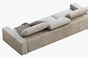 BoConcept Hampton 3-seater sofa, a Furniture 3D Model by 3dmitruk (Thumbnail 8 of 11)