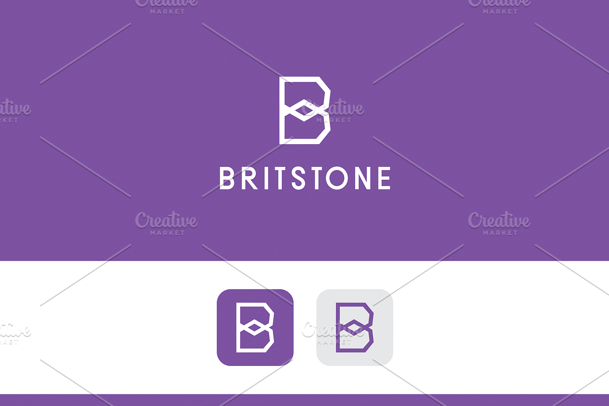 B Logo Design: Sleek and Professional preview 3