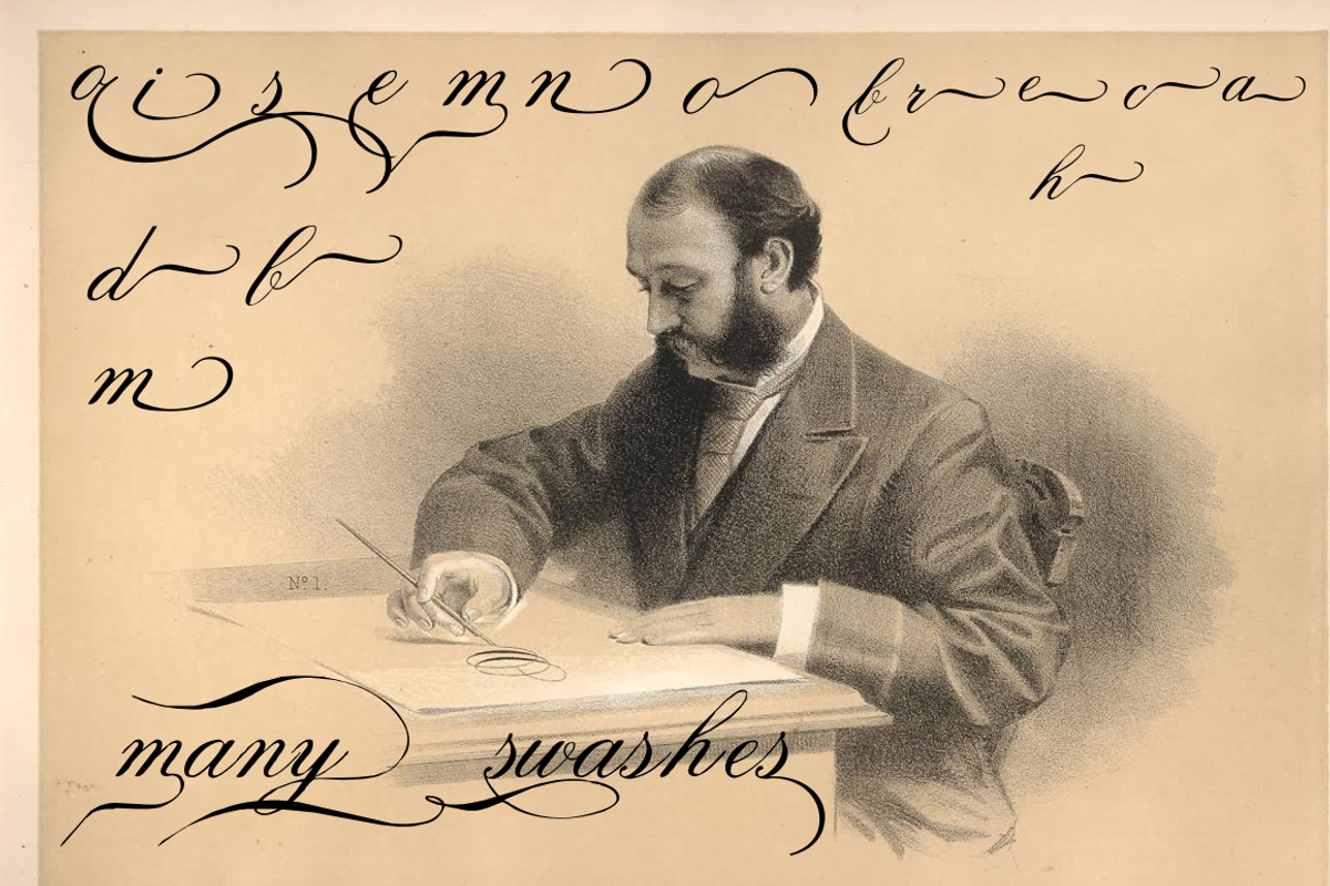Spencerian Palmer Penmanship PRO preview 4