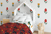 Wild Animals folk art set, a Graphic by ComelyPics Shop (Thumbnail 8 of 10)