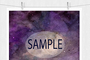 Watercolor Galaxy Prints, a Texture Graphic by Leska's Digitals (Thumbnail 6 of 6)