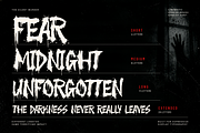 The Silent Murder - Bloody Typeface, a Sans Serif Font by agnyhasyastudio (Thumbnail 6 of 16)