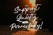 Relsika - Rough Script, a Script Font by Arterfak Project (Thumbnail 12 of 12)