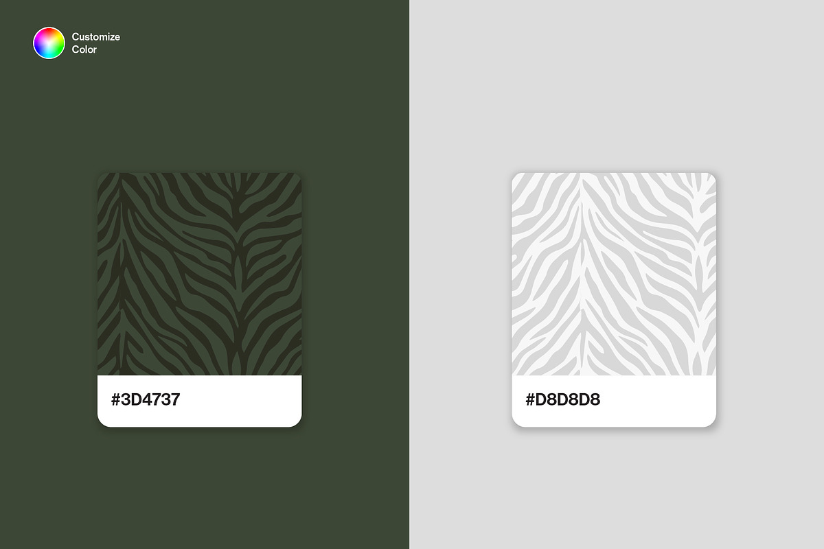 Custom Zebra Pattern, a Pattern Graphic by Swatch Supply