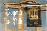 Menttalis | Blackletter Typeface, a Blackletter Font by Denustudios (Thumbnail 7 of 12)