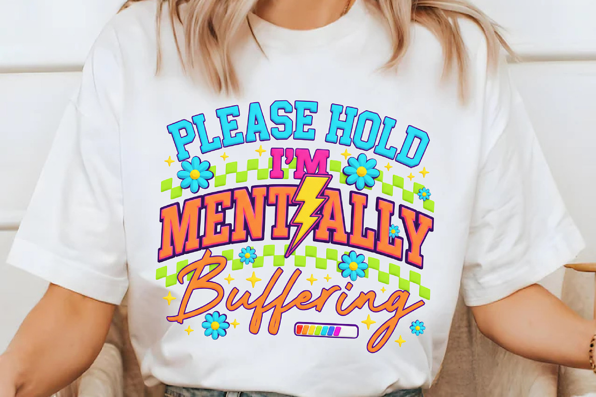 Faux Yarn Funny Mental Health Shirt, an Illustration by designcity5 (Photo 6 of 9)