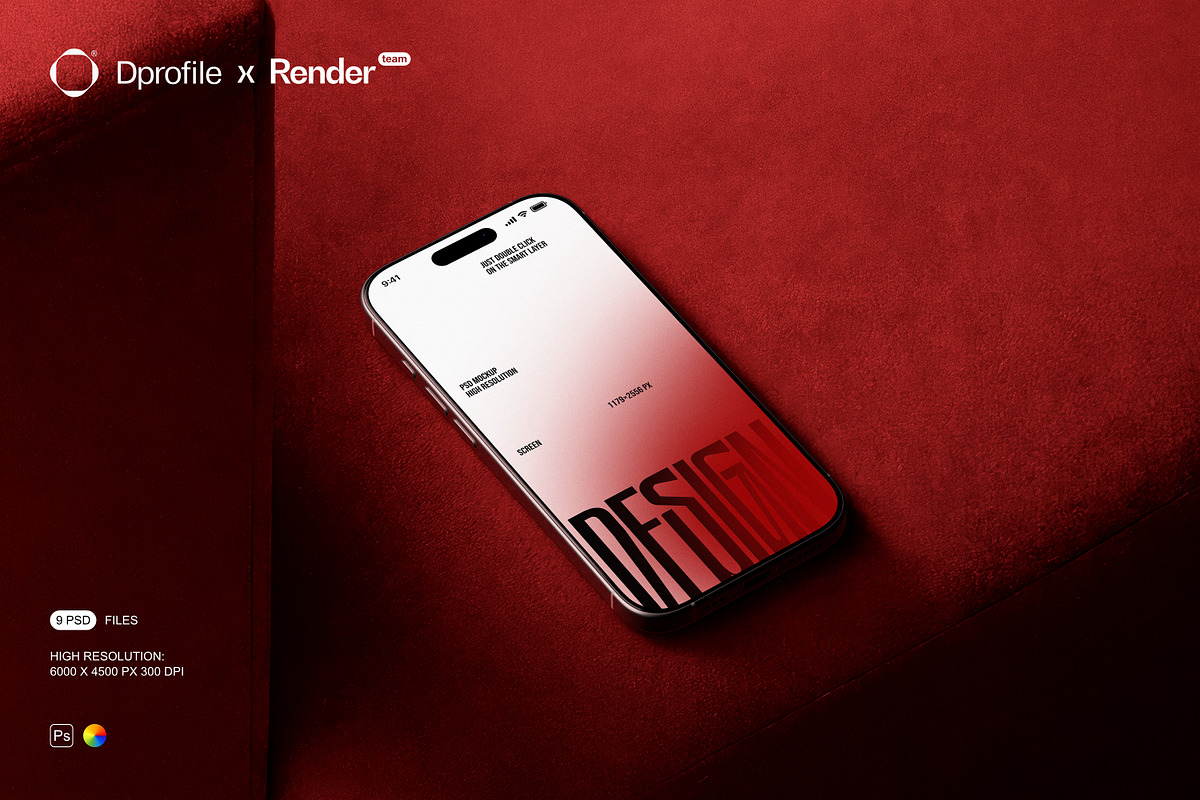 Apple Devices Mockup Set, a Mockup by Renderteam (Photo 1 of 12)