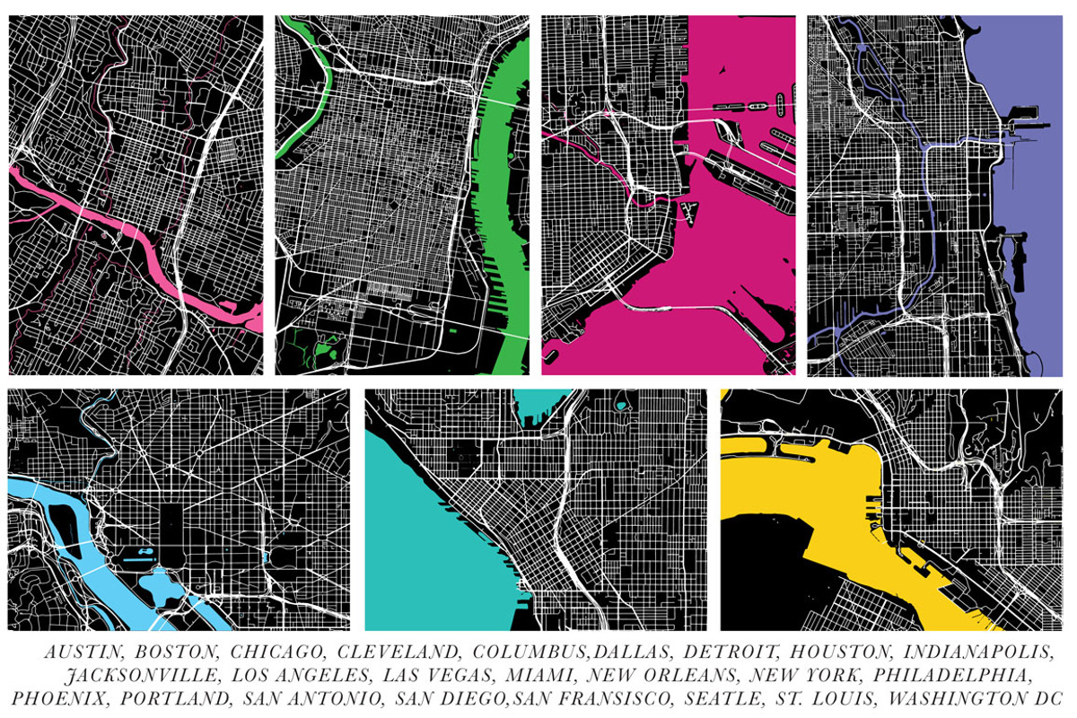 American Grid, an Illustration by BlackBird Foundry (Photo 2 of 3)