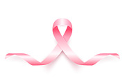 Pink ribbon, Breast Cancer Awareness, an Object Graphic by Gomolach (Thumbnail 9 of 9)