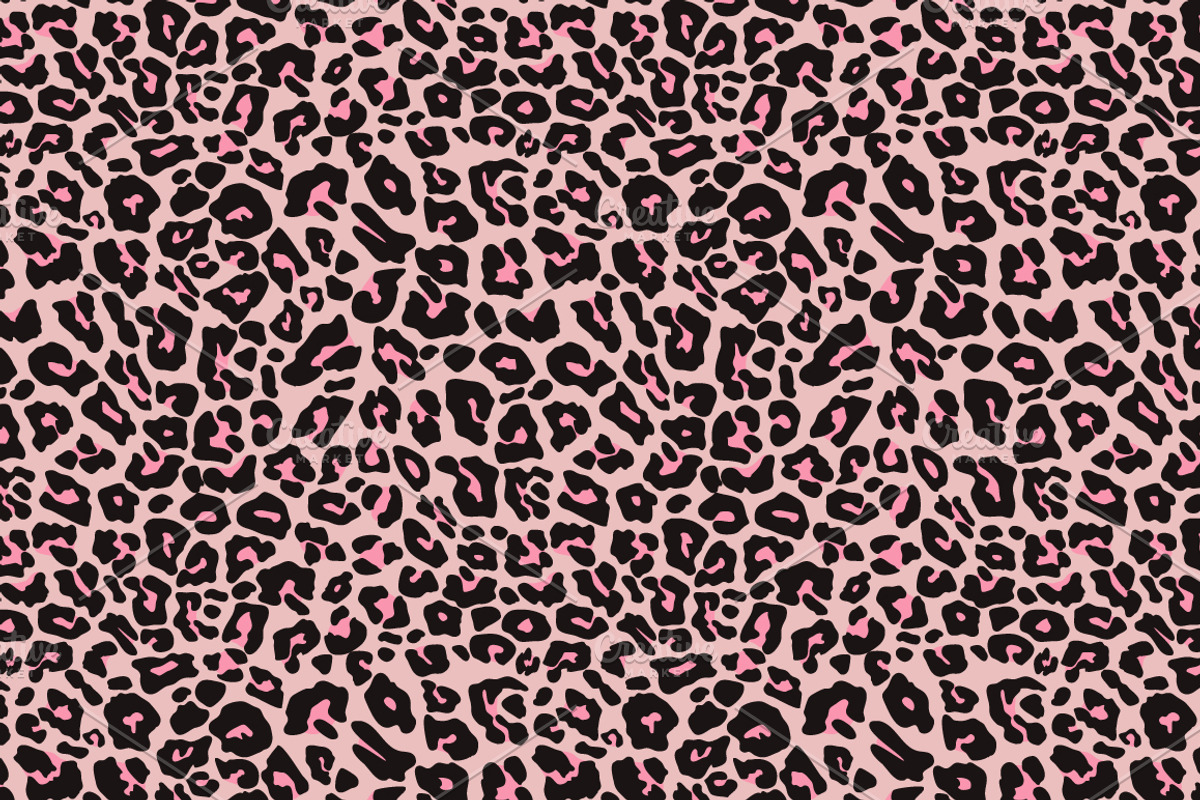 Leopard Skin Seamless Pattern Set., a Texture Graphic by Gomolach (Photo 11 of 21)