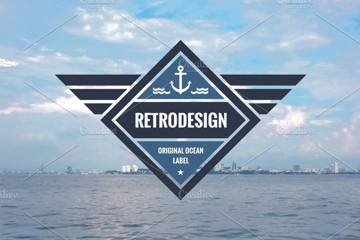 5 Vector Geometric Badges