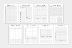 2024 Monday & Sunday Starts Planner