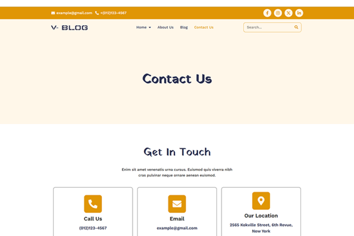 V-Blog Personal Blog Elementor Kit, a WordPress Template by Techeshta Solutions (Photo 5 of 5)