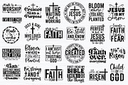 Christian SVG Bundle, Faith SVG, a Graphic by Designer302 (Thumbnail 3 of 3)