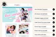 Wix Template for Website Design, a Wix Template by The Pixel Palace (Thumbnail 5 of 10)