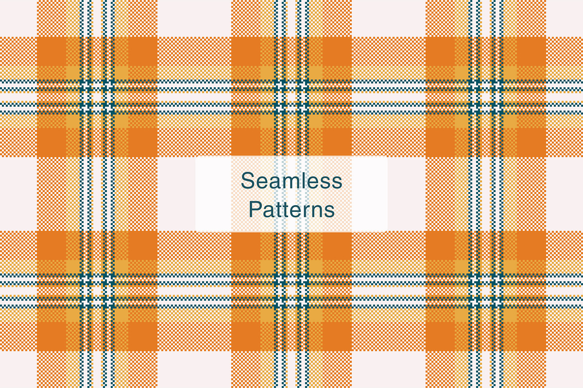#232 Seasonal Pixel Ornaments, a Pattern Graphic by Plaid4You (Photo 4 of 5)