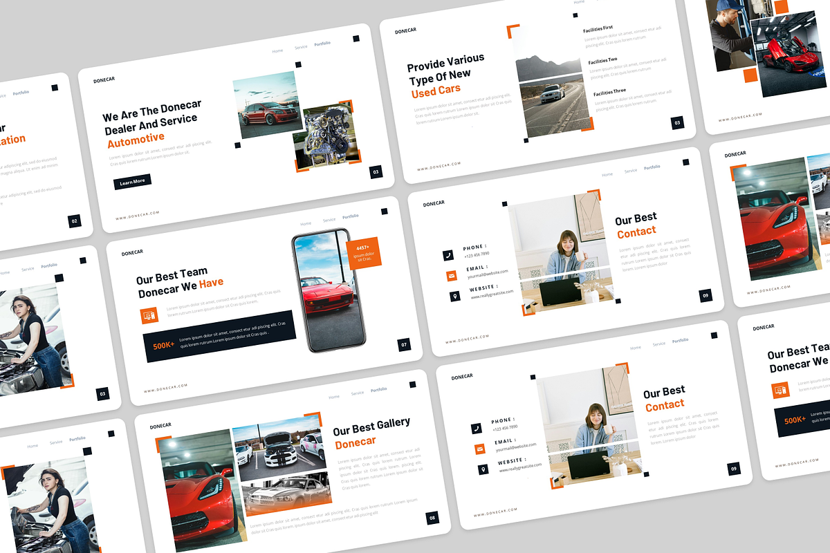 Cars Dealer Presentation Keynote, a Presentation Template by Annora Studio (Photo 2 of 5)