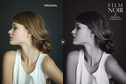 Film Noir B&W Photoshop Actions preview 3