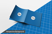 Square Brochure Mockups Pack Bundle, a Print Template by Kongkow (Thumbnail 13 of 15)