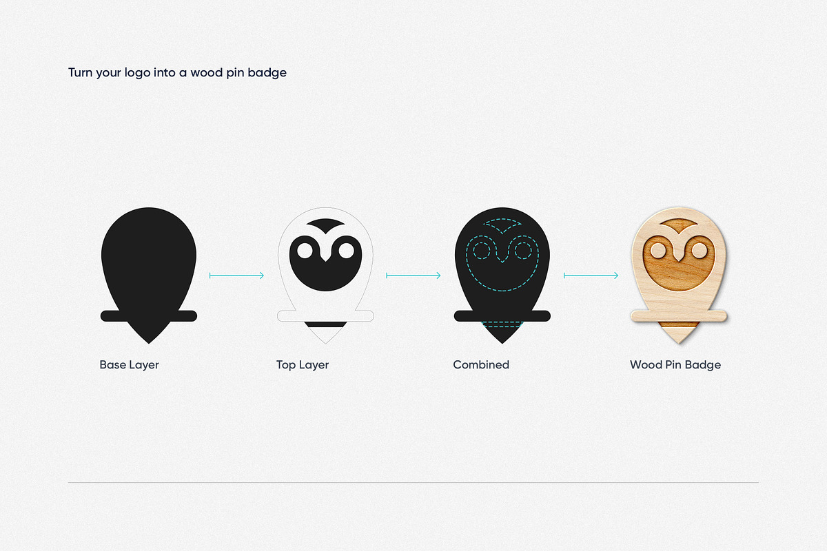 Wood Pin Badge Mockup, a Product Mockup by Mokr (Photo 5 of 12)