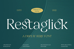 Restaglick - Elegant Ligatures
