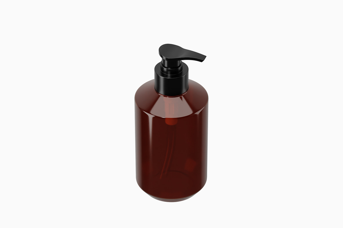 Spray Pump Bottle 3D Model, an Object 3D Model by Akebareee (Photo 5 of 7)